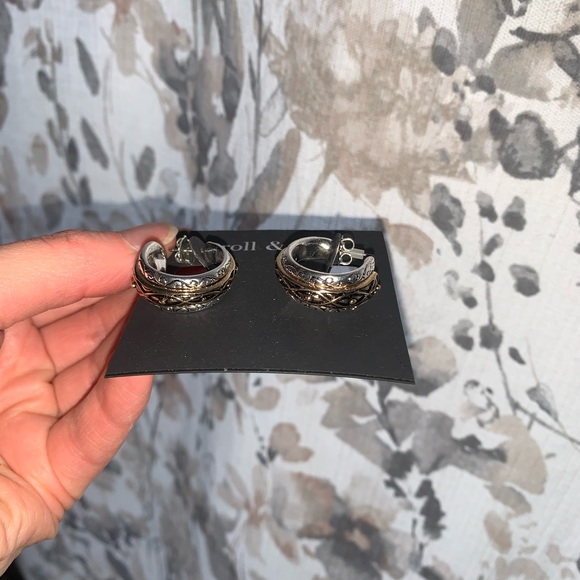 NWT! SCROLL & VINE Earrings - Picture 4 of 5